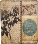  Peace I Leave With You, John 14:27 Quilt Blanket