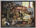 Remington The Horticulturist Tapestry Throw