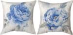 Spring Blue Floral CLIMAWEAVE Pillows