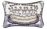 Happy Birthday Music Pillow Talk Tapestry Message Pillow