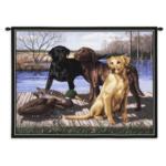 Labrsdors - The Board Meeting Tapestry Wall Hanging